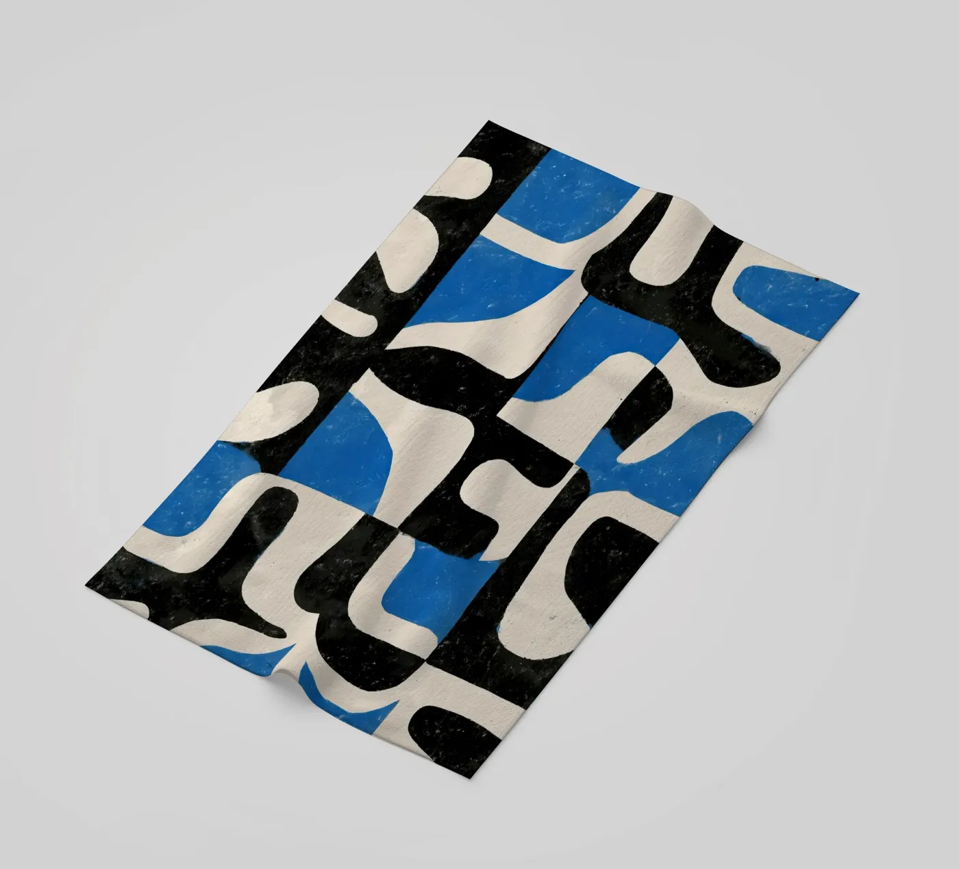 Intersecting Forms Strandtuch von Nadjaa