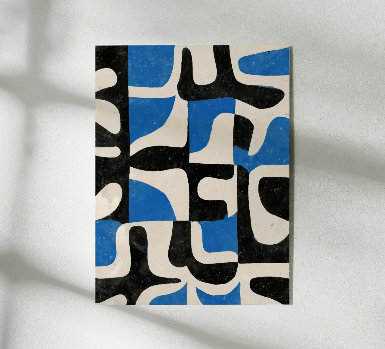 Intersecting Forms Acryl-Glas von Nadjaa