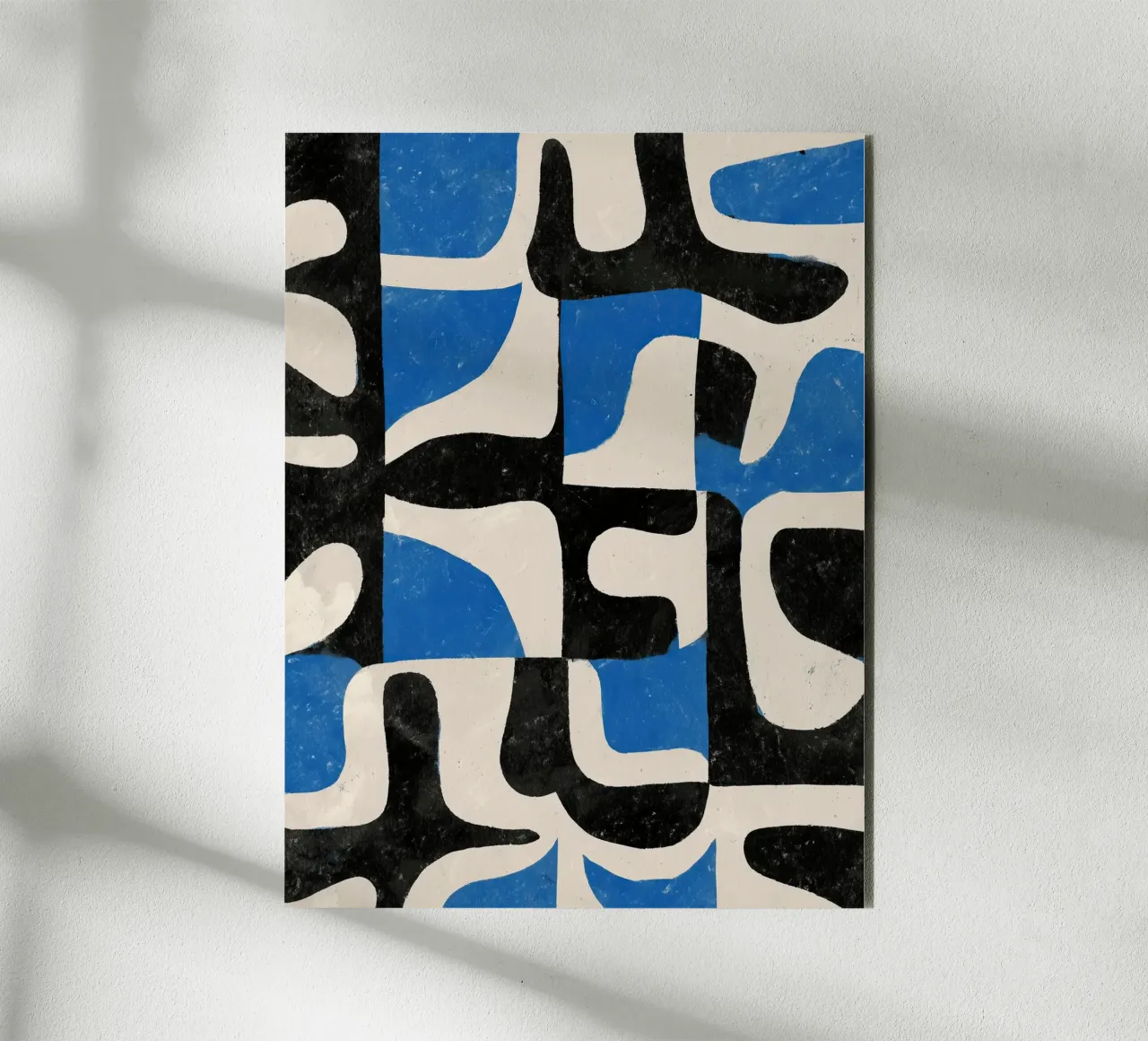 Intersecting Forms Alu-Dibond von Nadjaa