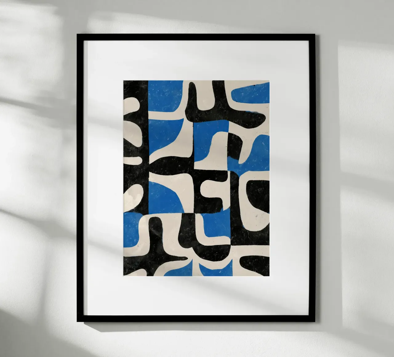 Intersecting Forms poster by Nadjaa