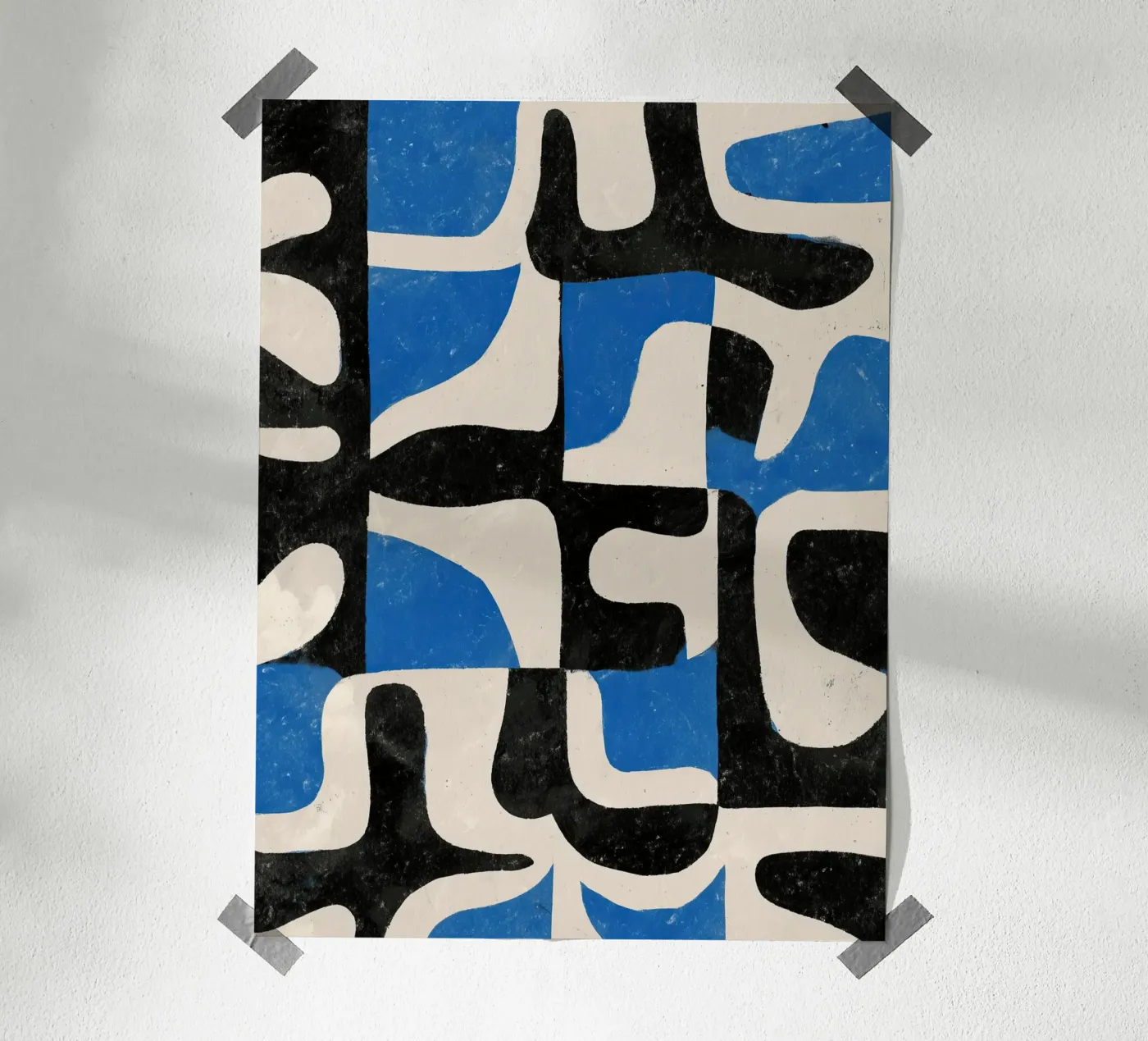 Intersecting Forms Hahnemühle von Nadjaa