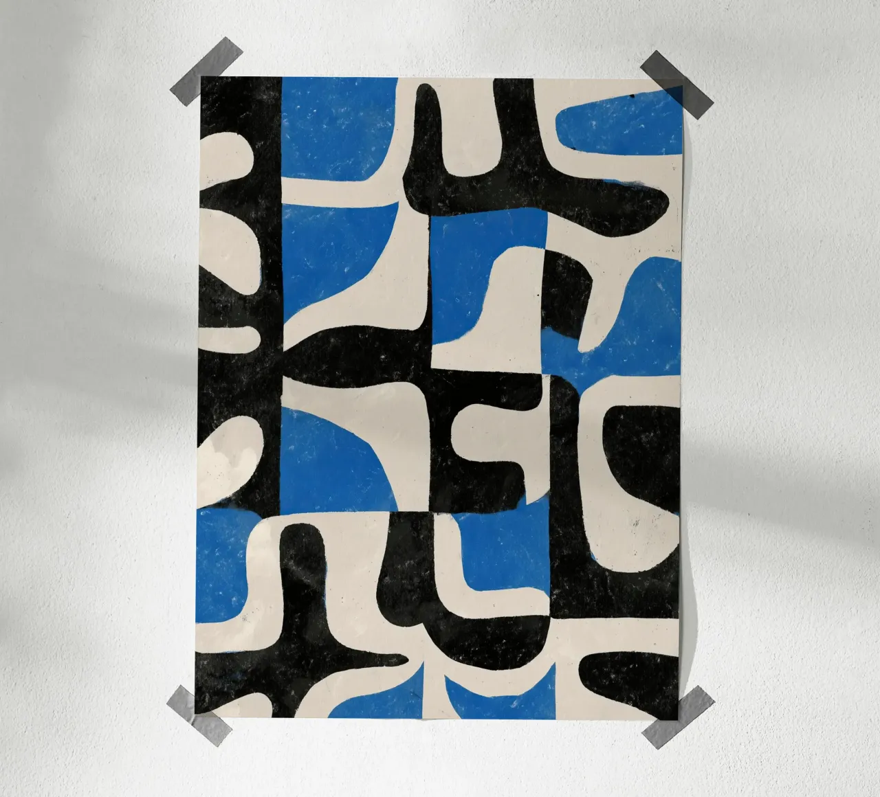 Intersecting Forms poster by Nadjaa