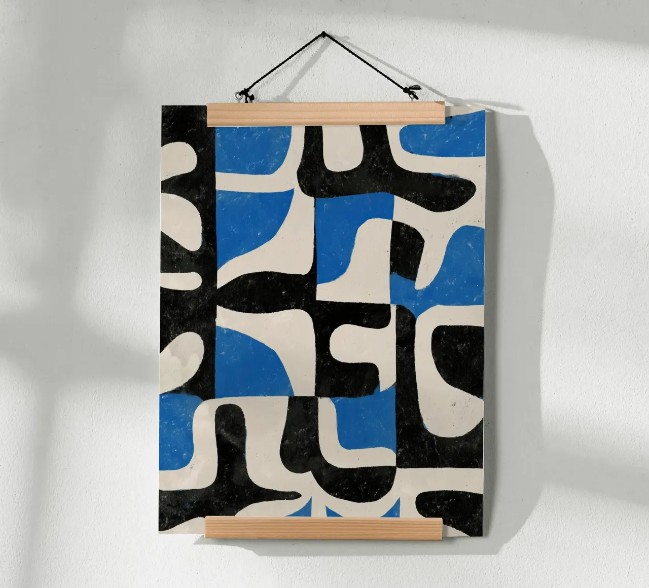 Intersecting Forms poster by Nadjaa