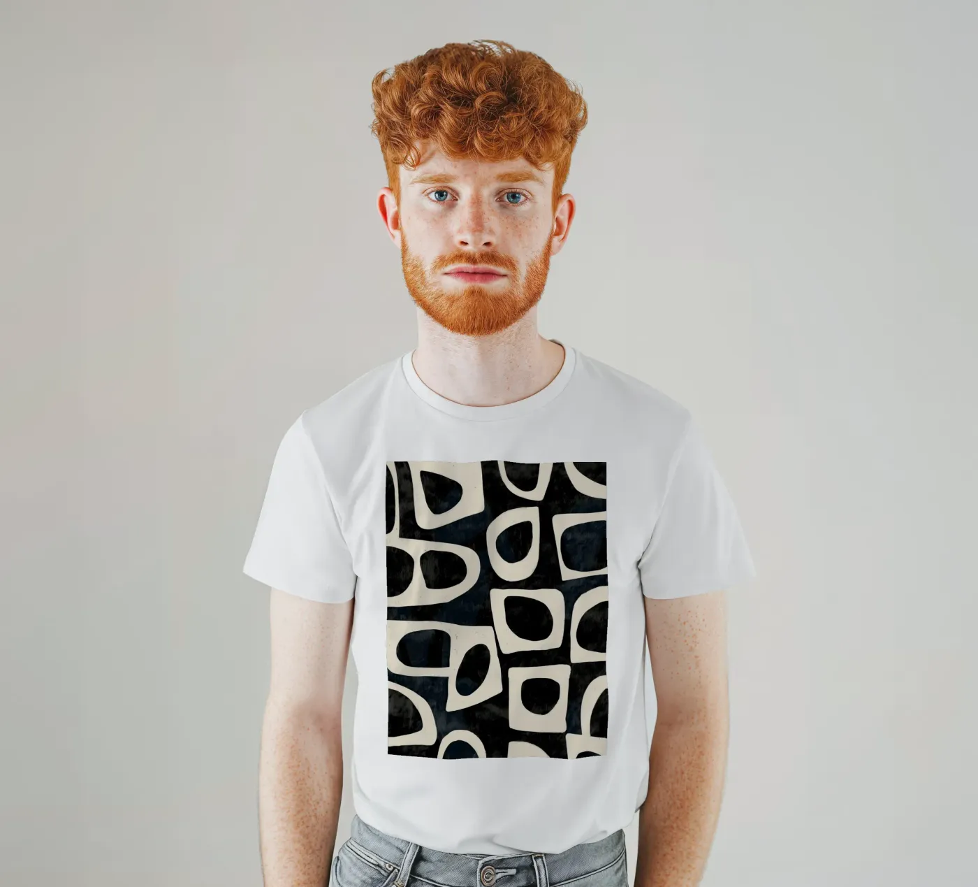 Shadowed Forms t-shirt by Nadjaa