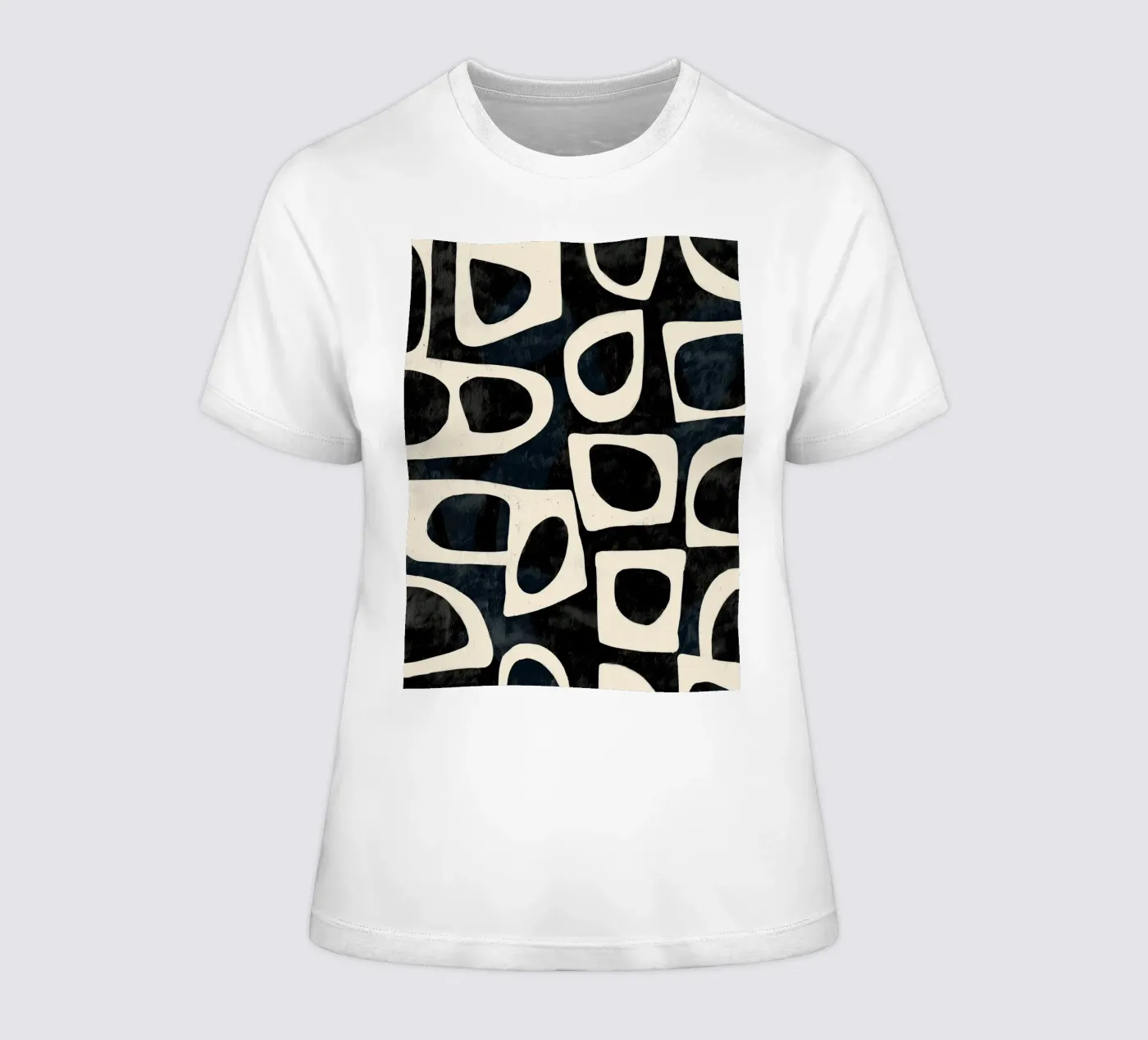 Shadowed Forms t-shirt da donna da Nadjaa
