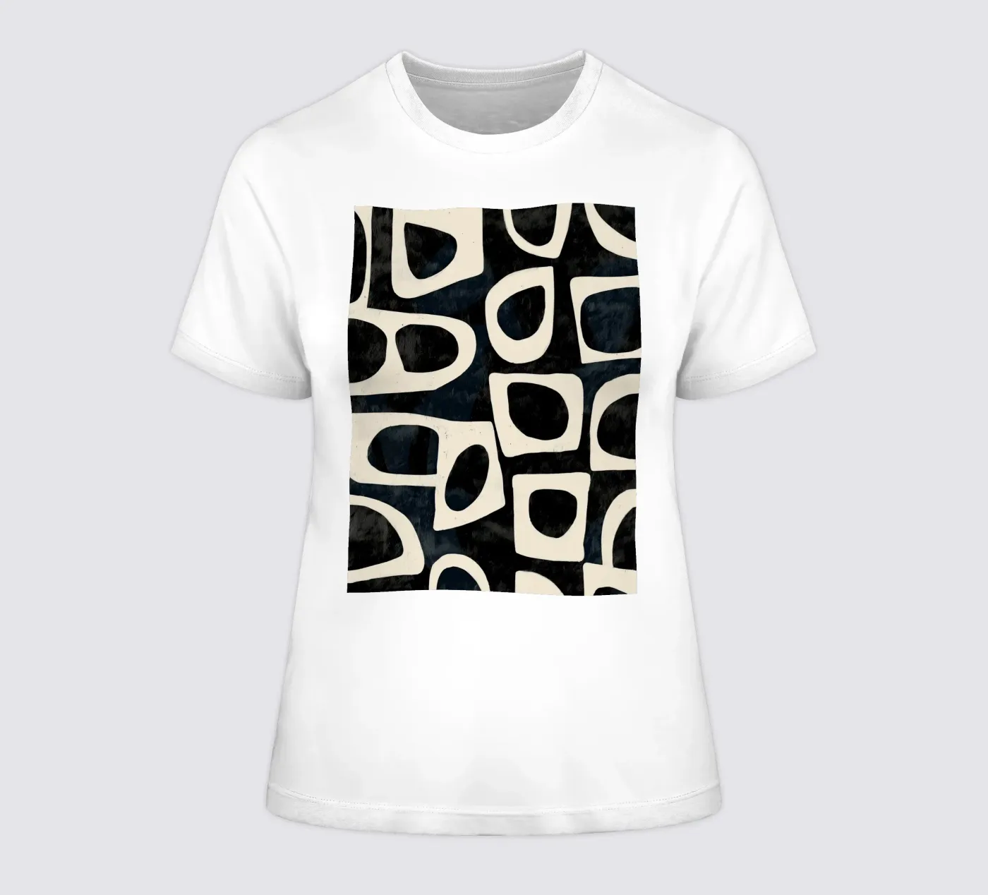 Shadowed Forms t-shirt da donna da Nadjaa