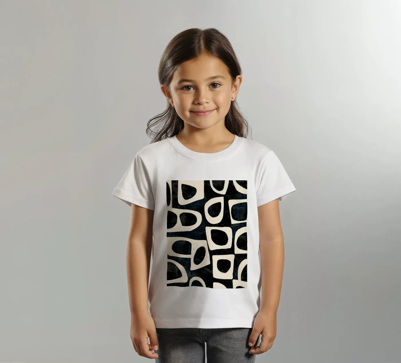 Shadowed Forms kinder t-shirt van Nadjaa