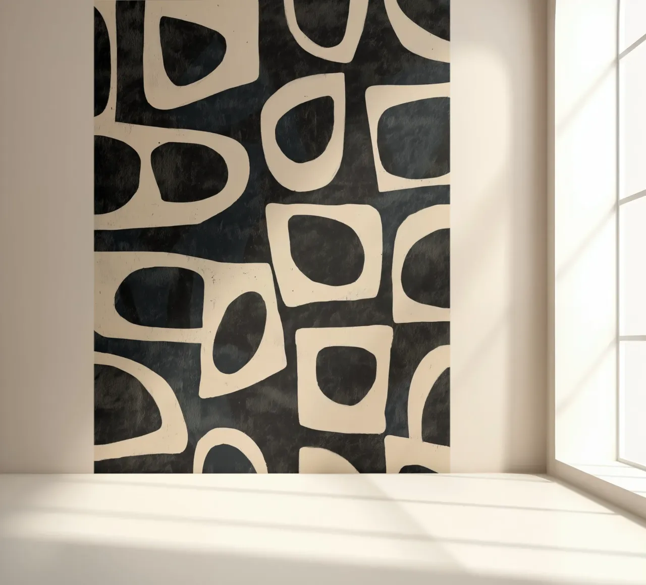 Shadowed Forms fotobehang van Nadjaa