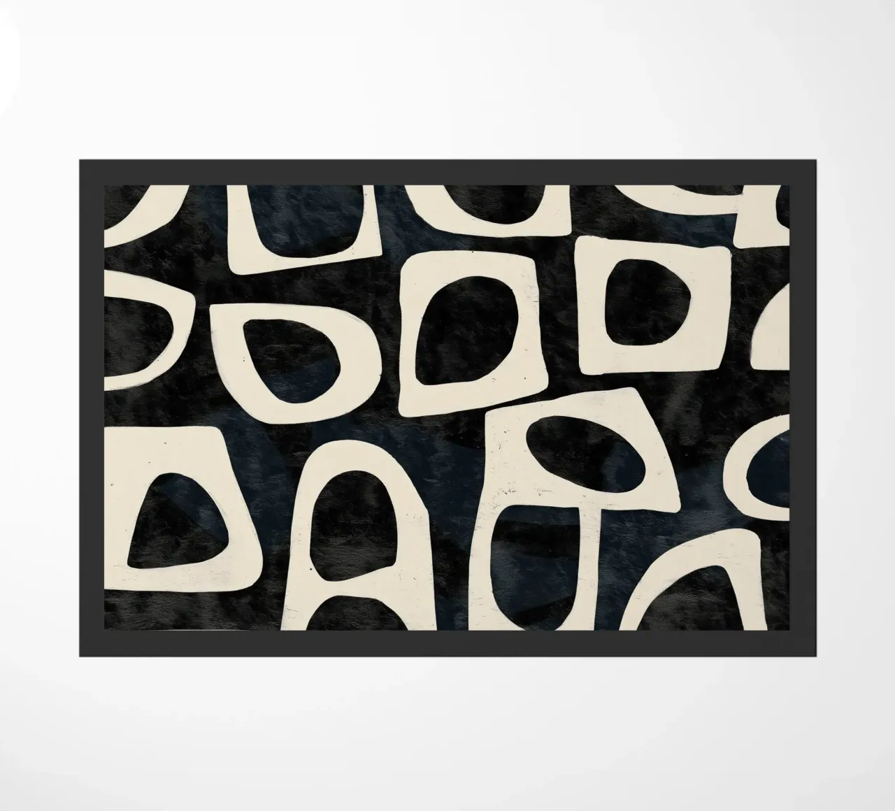 Shadowed Forms doormat by Nadjaa
