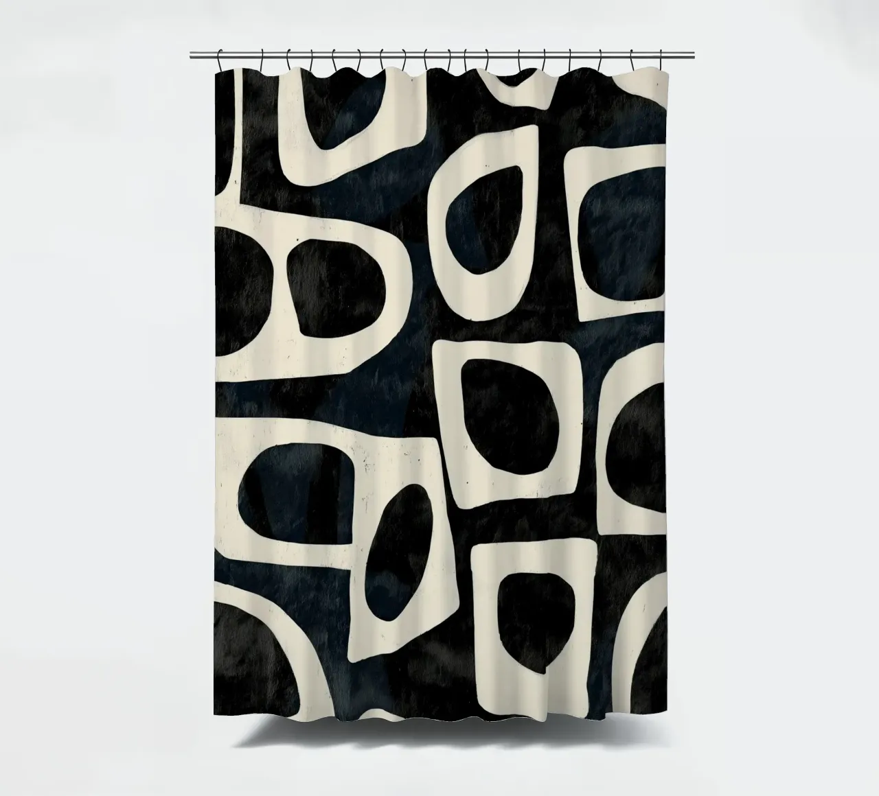 Shadowed Forms Duschvorhang von Nadjaa