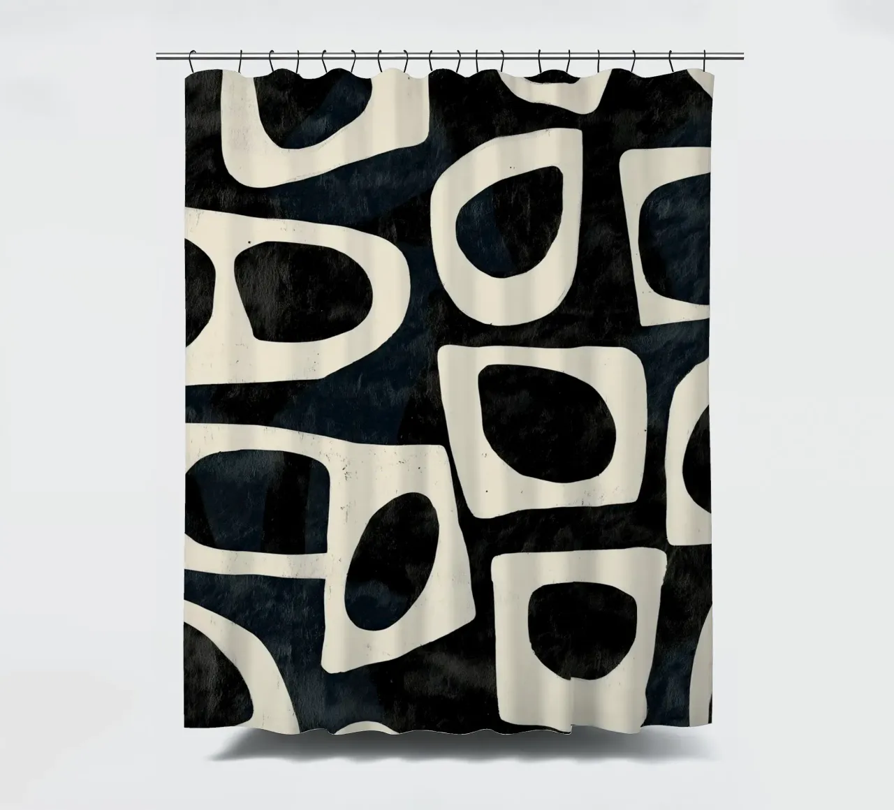 Shadowed Forms Duschvorhang von Nadjaa