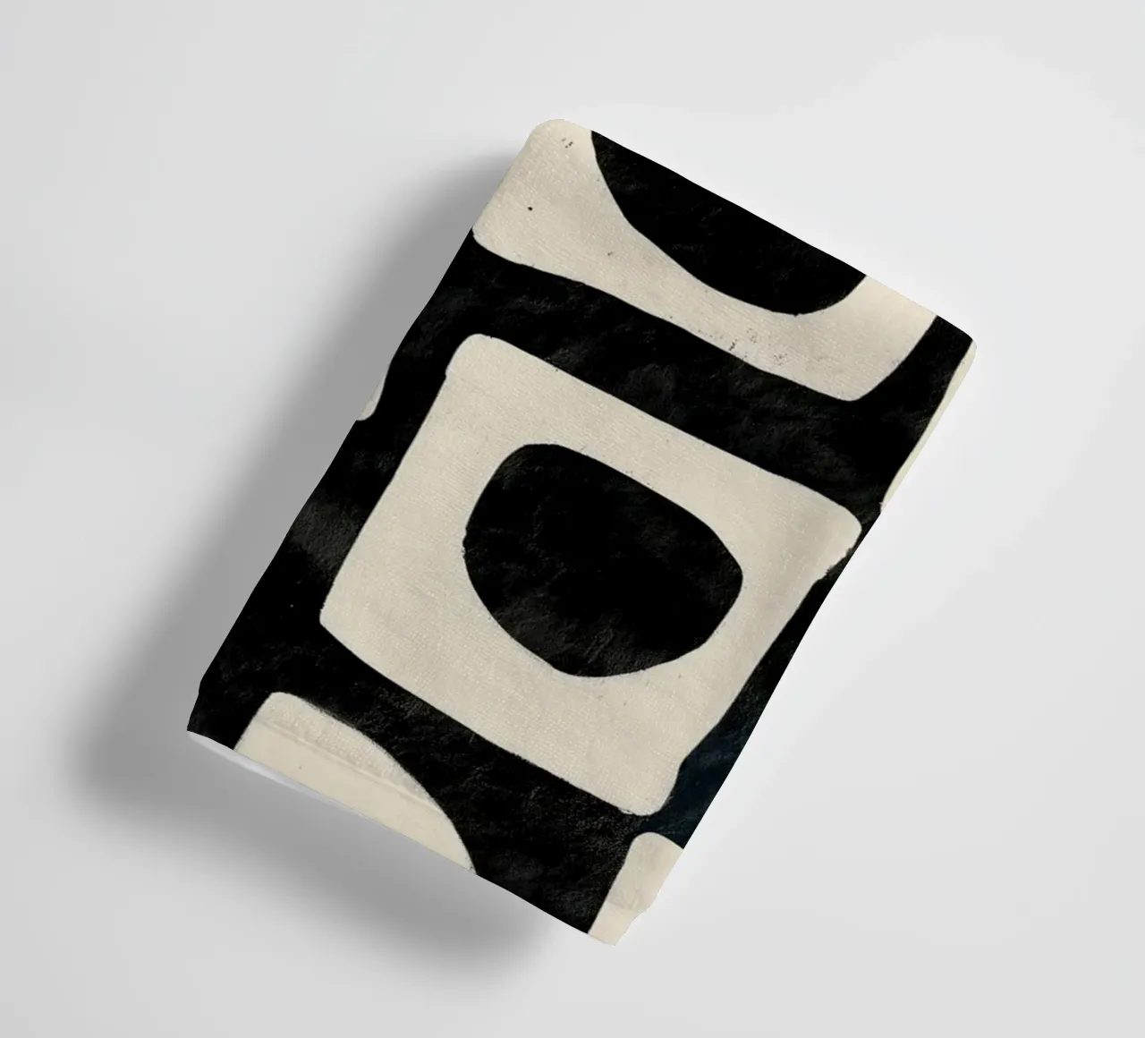 Shadowed Forms towel by Nadjaa