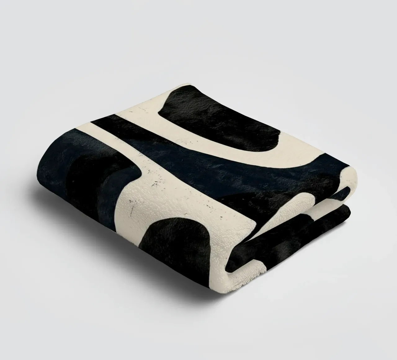 Shadowed Forms towel by Nadjaa