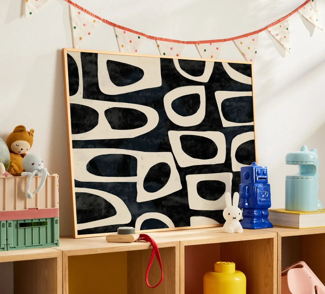 Shadowed Forms poster by Nadjaa