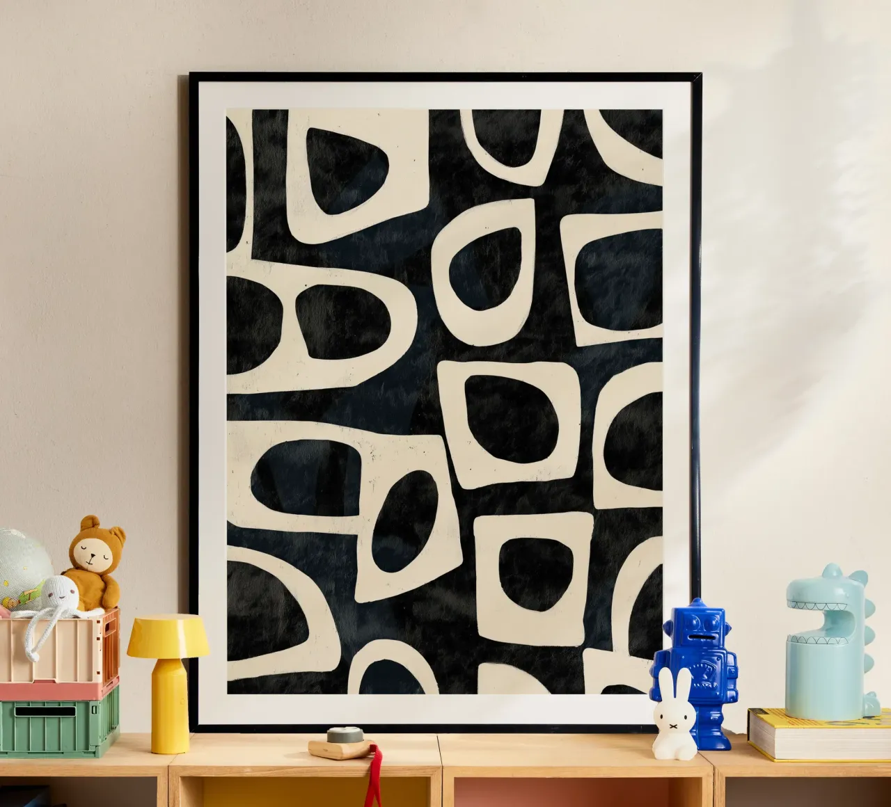 Shadowed Forms poster by Nadjaa