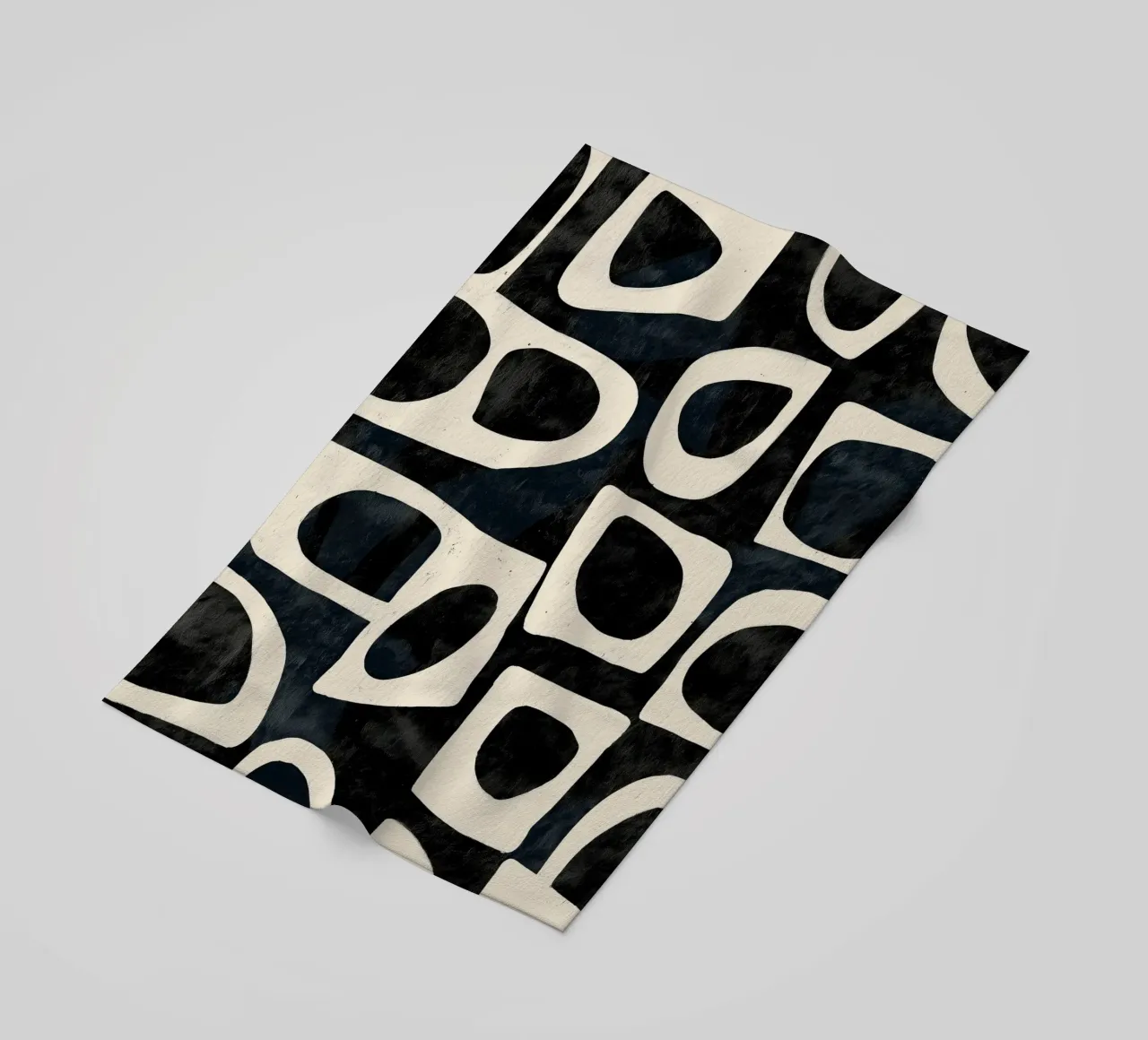 Shadowed Forms strandhanddoek van Nadjaa