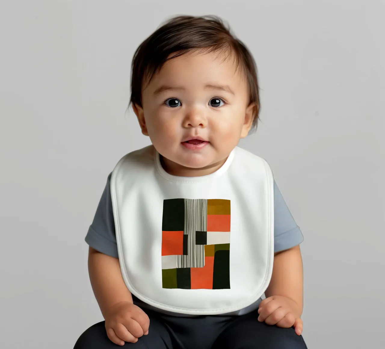 Orange Interval bavaglino da Nadjaa