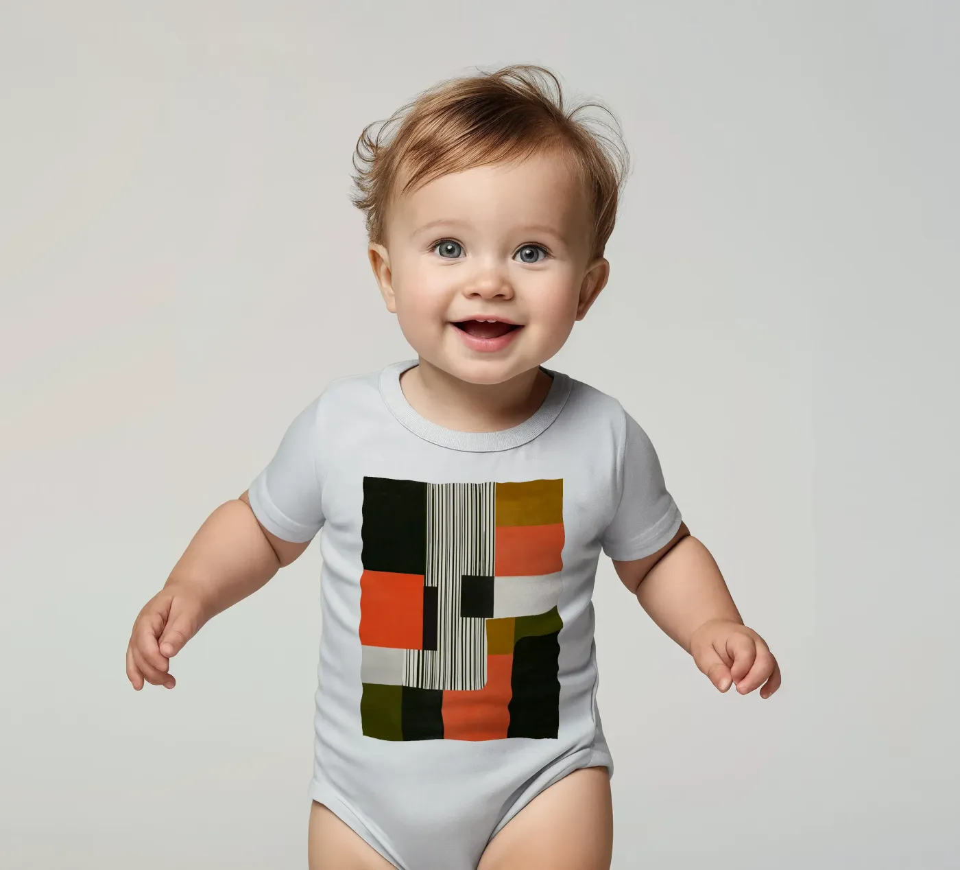 Orange Interval body bébé de Nadjaa
