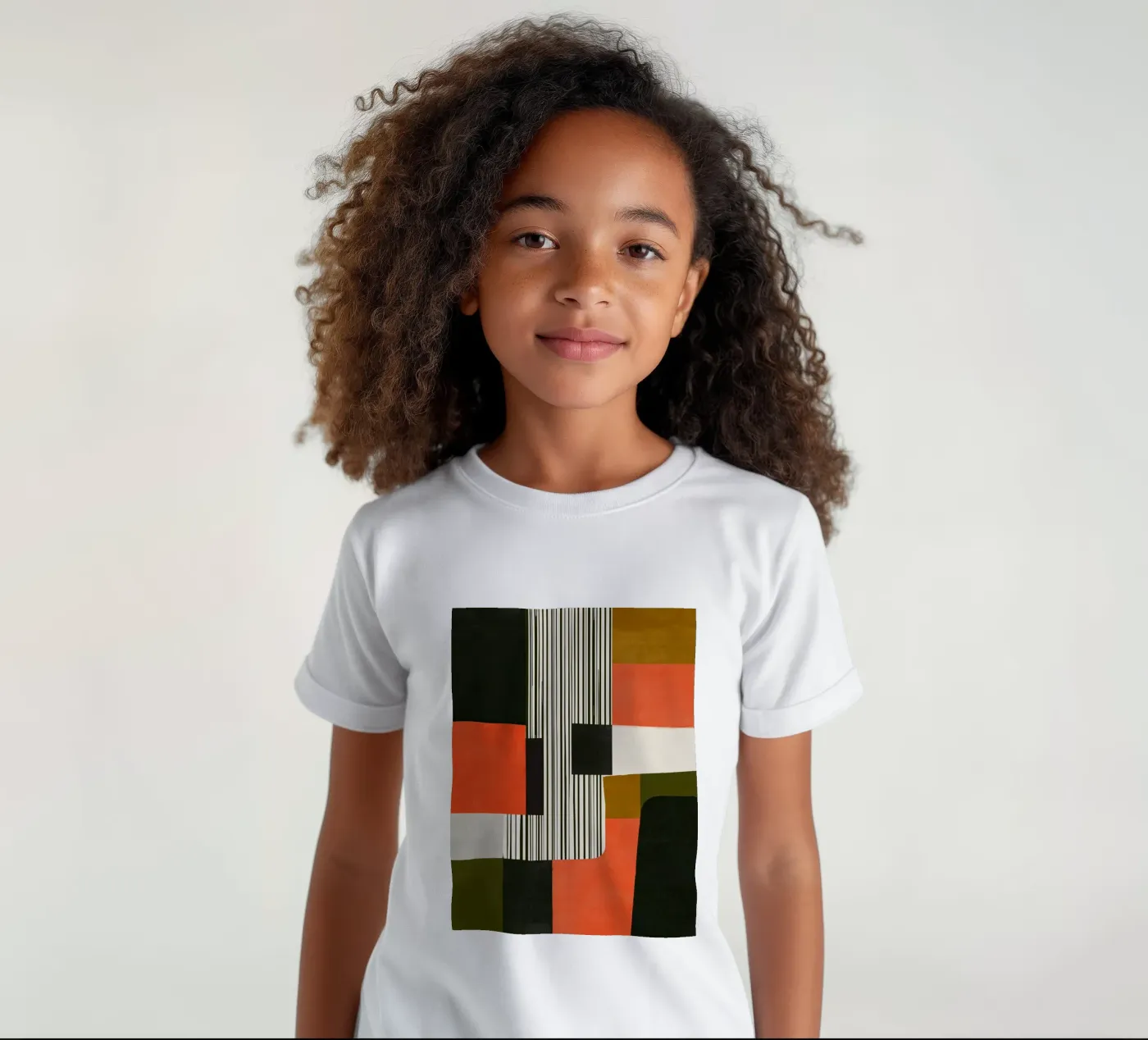 Orange Interval t-shirt bambini da Nadjaa