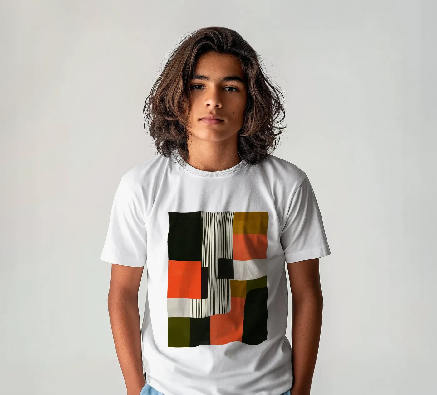 Orange Interval t-shirt bambini da Nadjaa