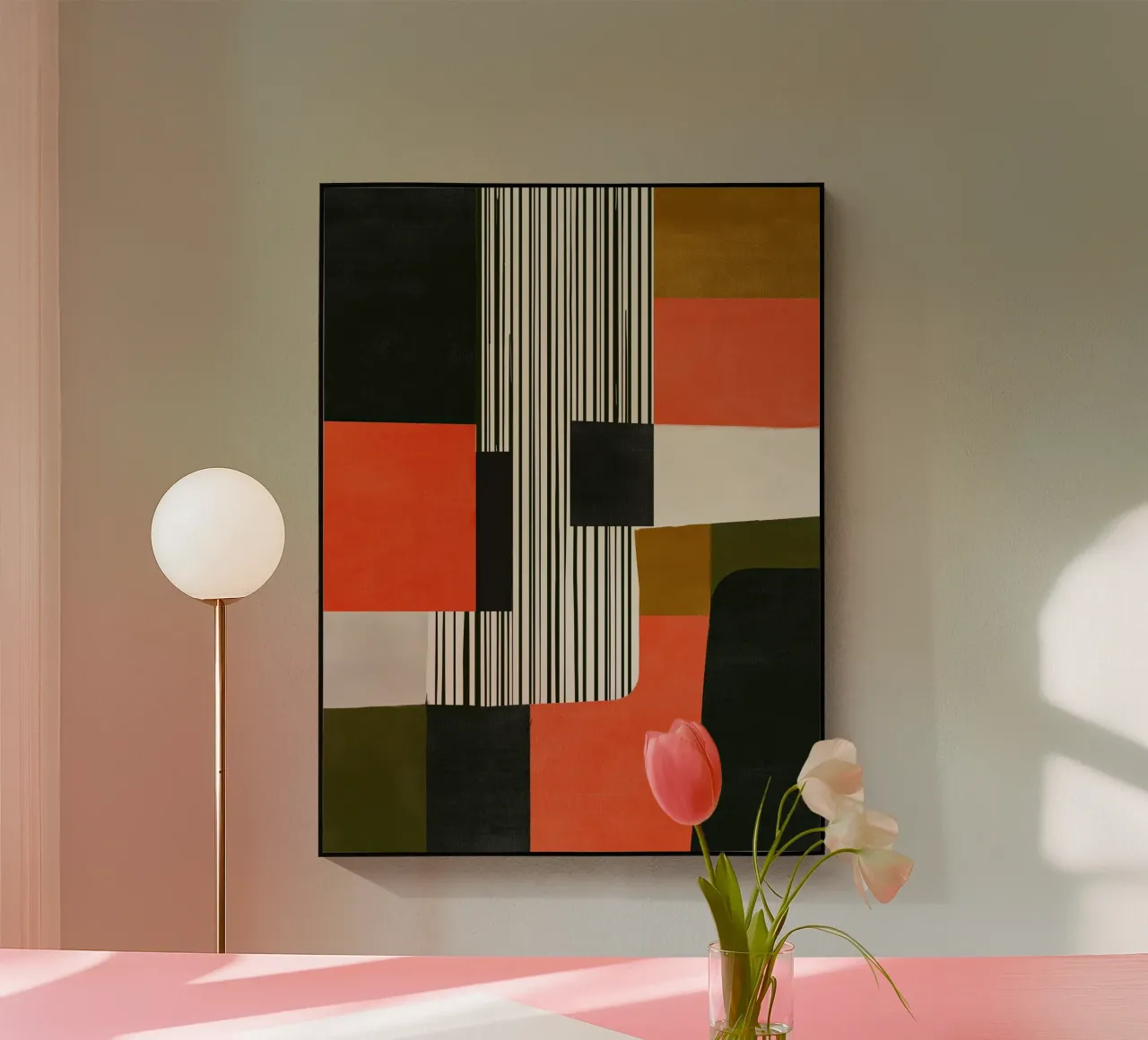 Orange Interval plexiglass da Nadjaa