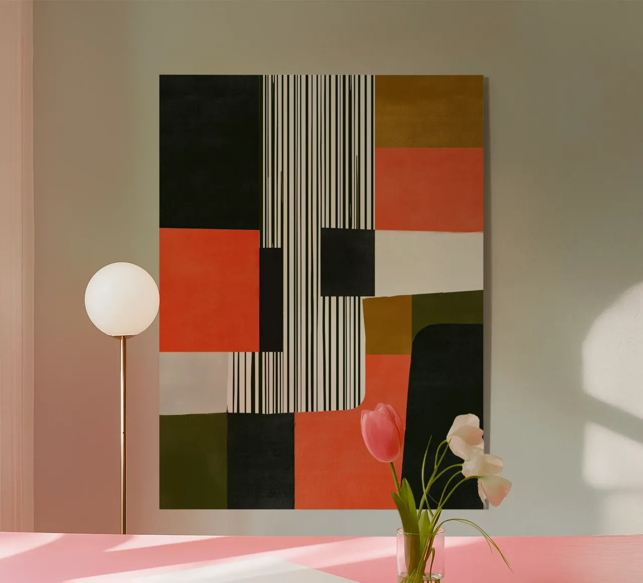 Orange Interval plexiglass da Nadjaa