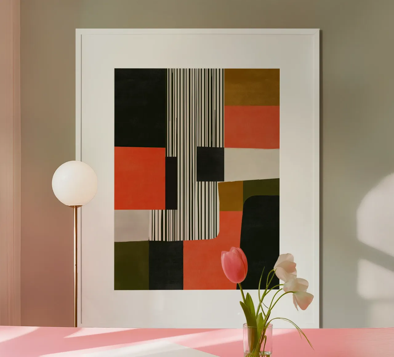 Orange Interval poster da Nadjaa