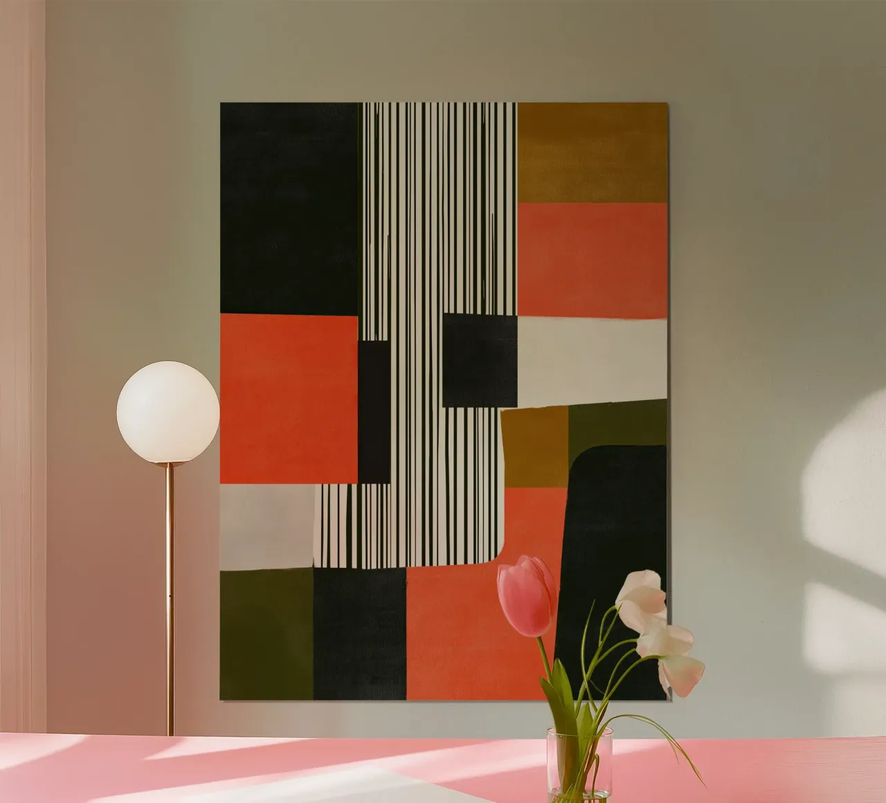 Orange Interval poster da Nadjaa