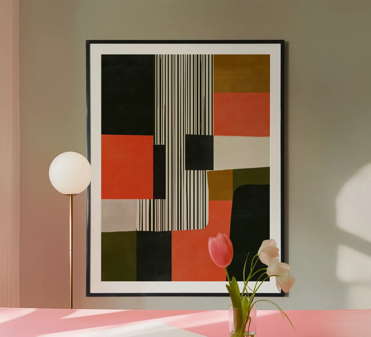 Orange Interval poster da Nadjaa