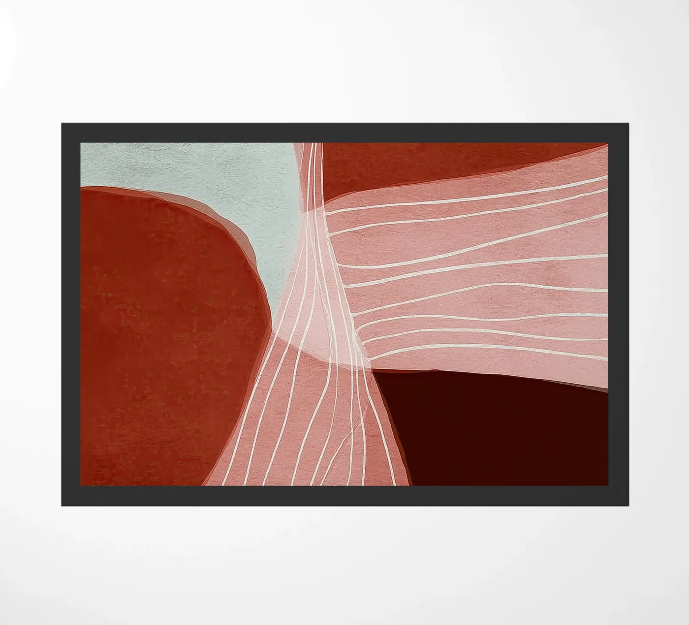 Earthen Flow deurmat van Nadjaa
