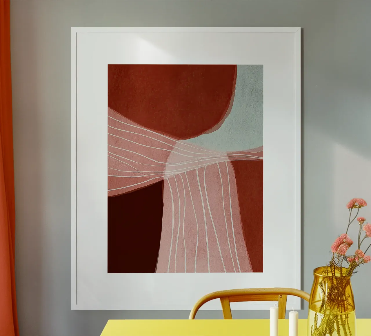 Earthen Flow poster da Nadjaa