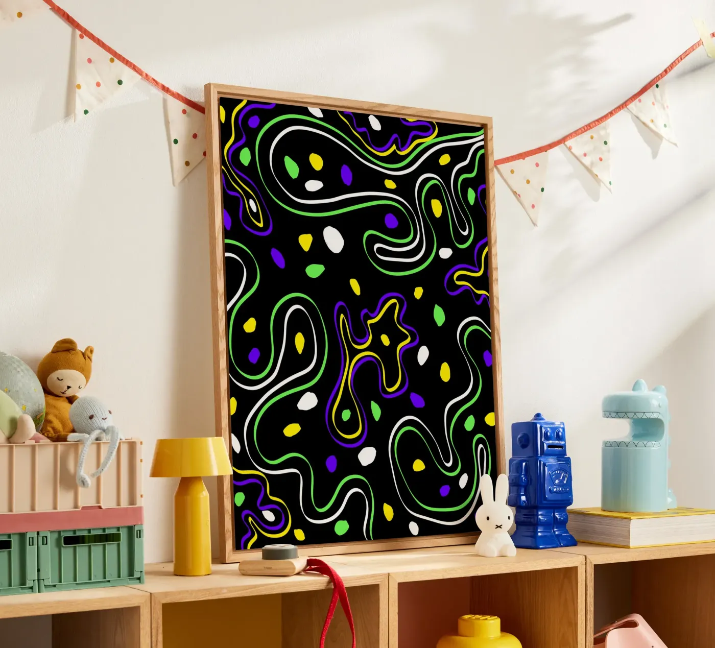 Confetti Acryl-Glas von Simplicity