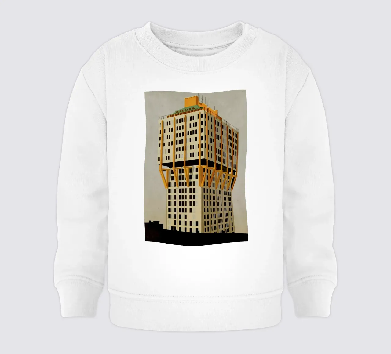 Velasca Tower sudadera de bebé de Giordano Poloni