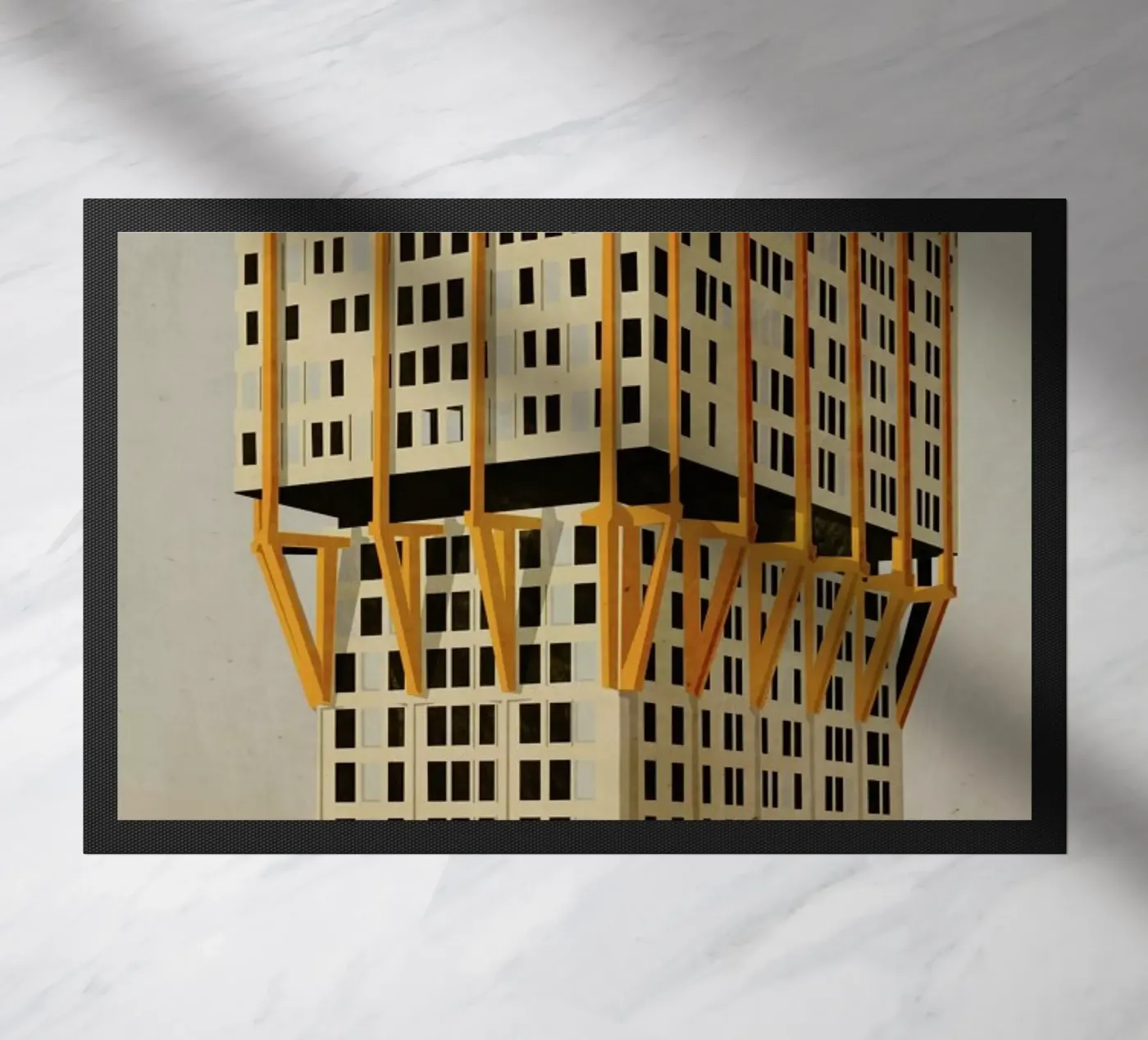 Velasca Tower doormat by Giordano Poloni