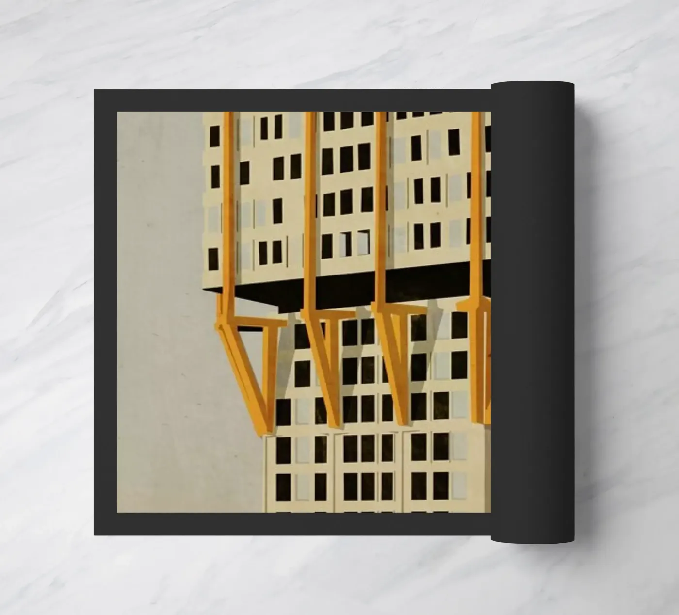 Velasca Tower doormat by Giordano Poloni