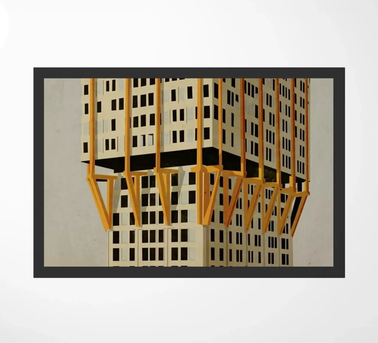 Velasca Tower zerbino da Giordano Poloni