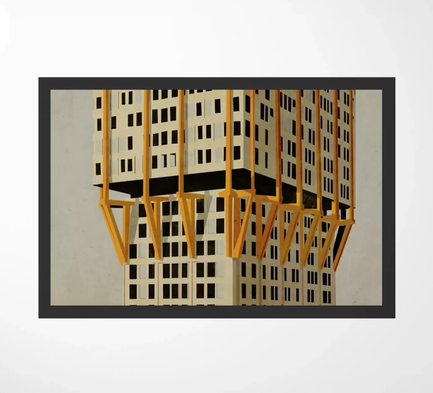 Velasca Tower zerbino da Giordano Poloni