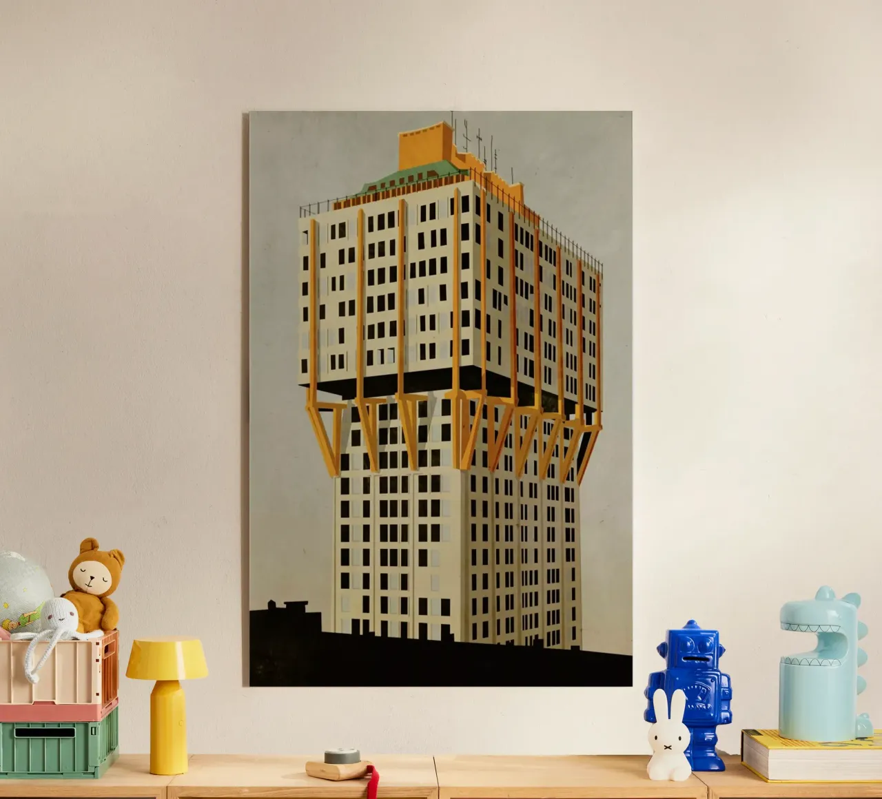 Velasca Tower plexiglass da Giordano Poloni