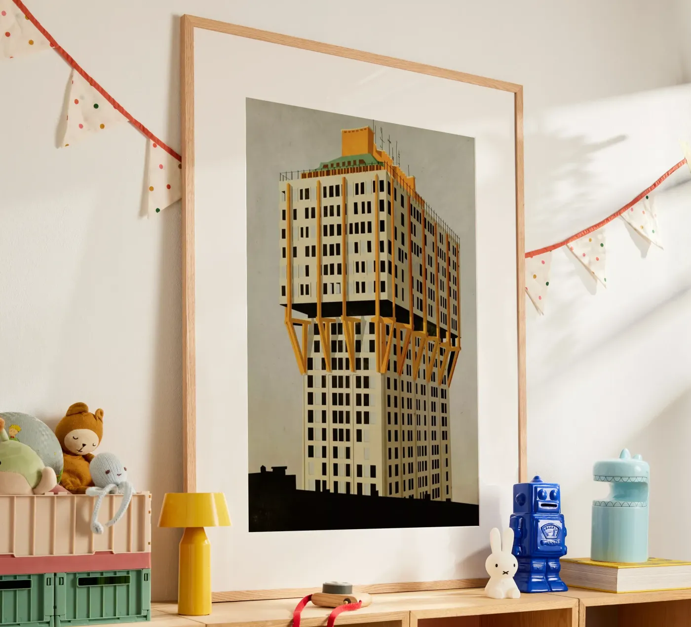 Velasca Tower poster by Giordano Poloni