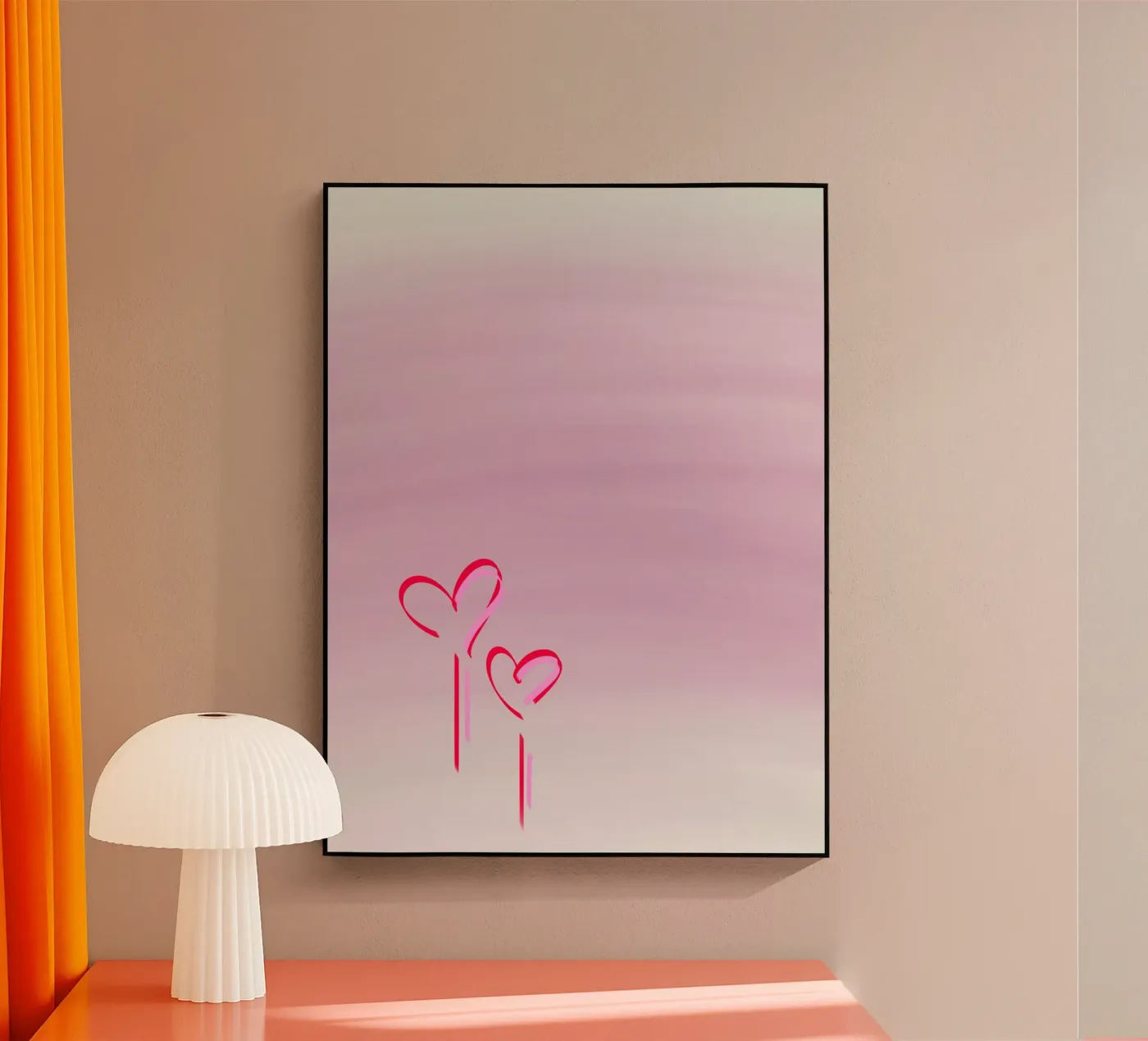 Pink love plexiglass da Simplicity