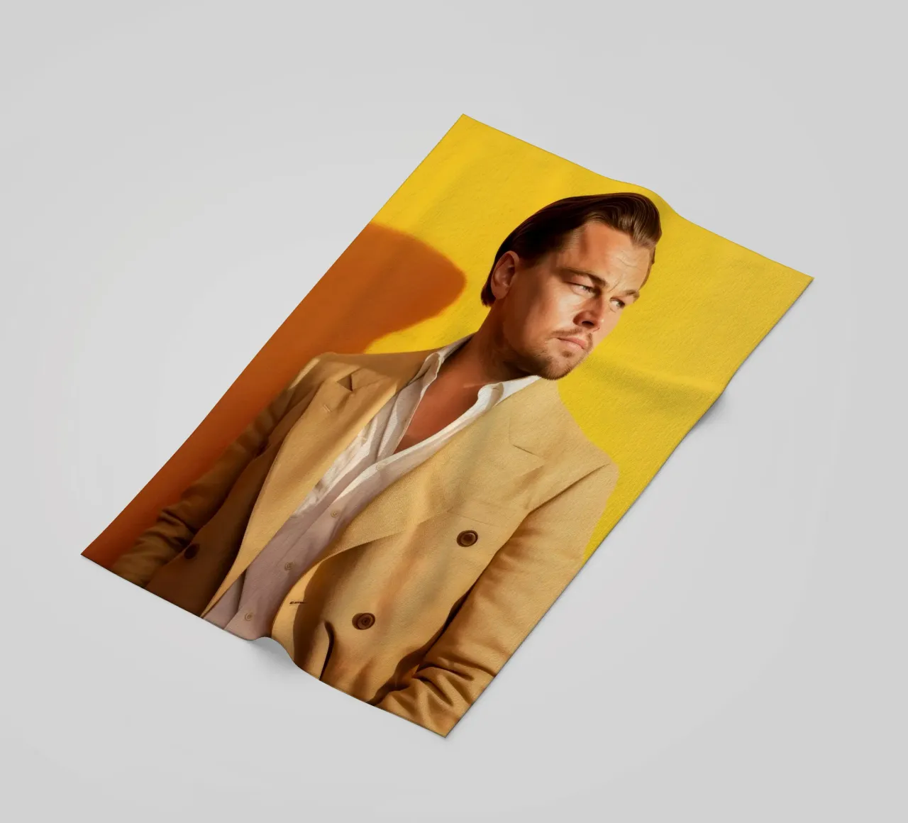 Leonardo DiCaprio Fashion Art telo mare da Lootprint