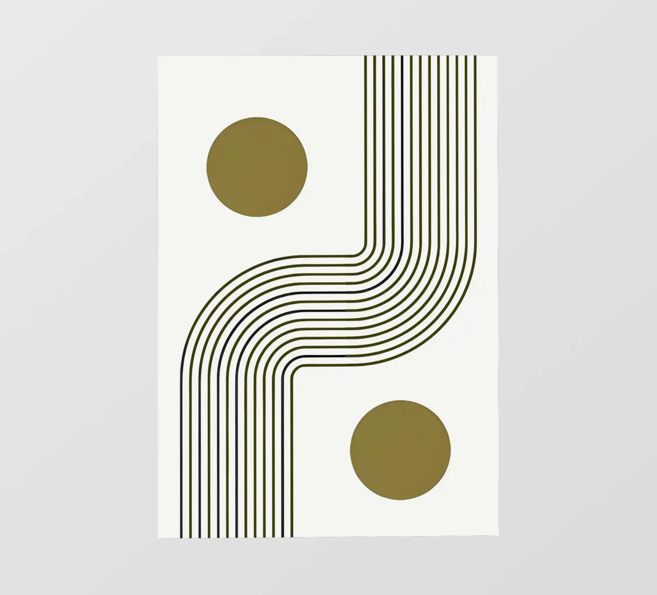 Percorso armonico pellicola backlit da Sun Flower