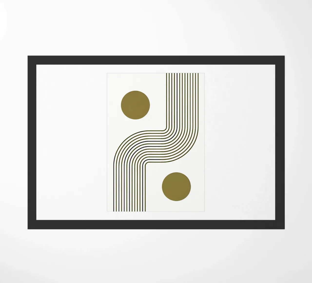 Harmonic Path doormat by Sun Flower