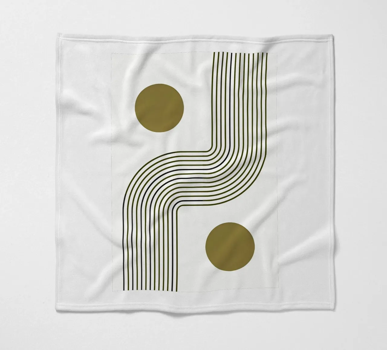 Harmonic Path Fleecedecke von Sun Flower