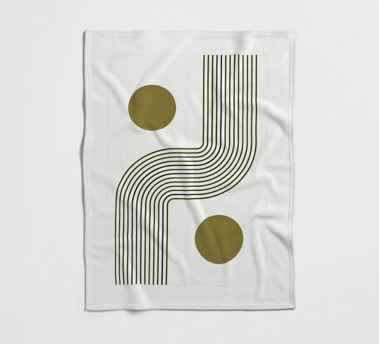 Harmonic Path Fleecedecke von Sun Flower