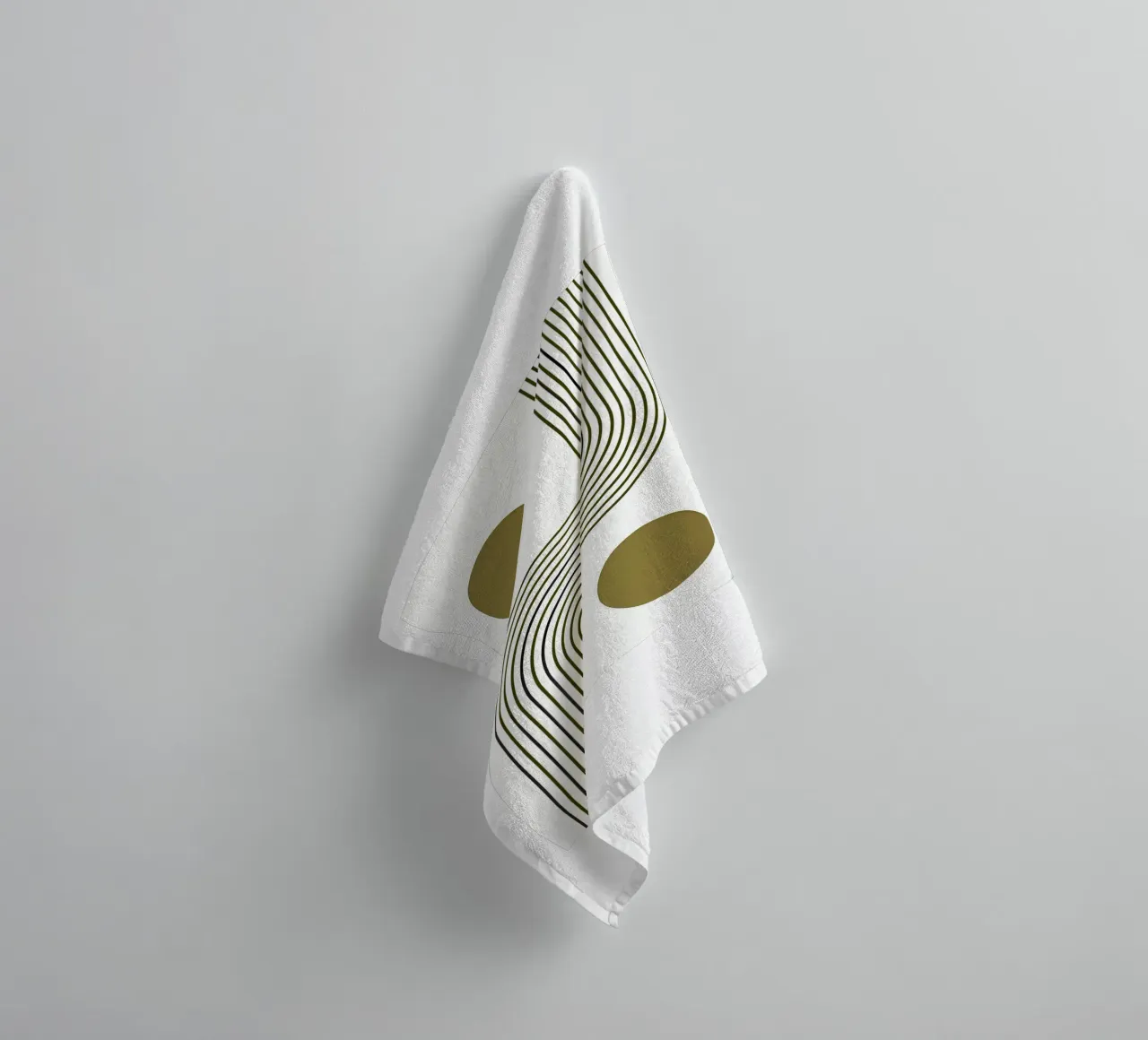 Harmonic Path towel by Sun Flower