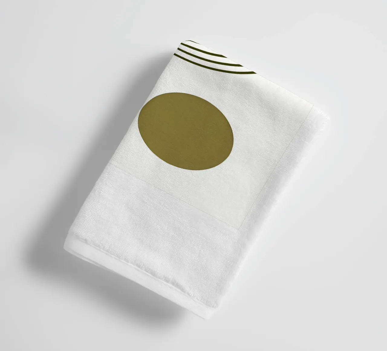 Harmonic Path towel by Sun Flower