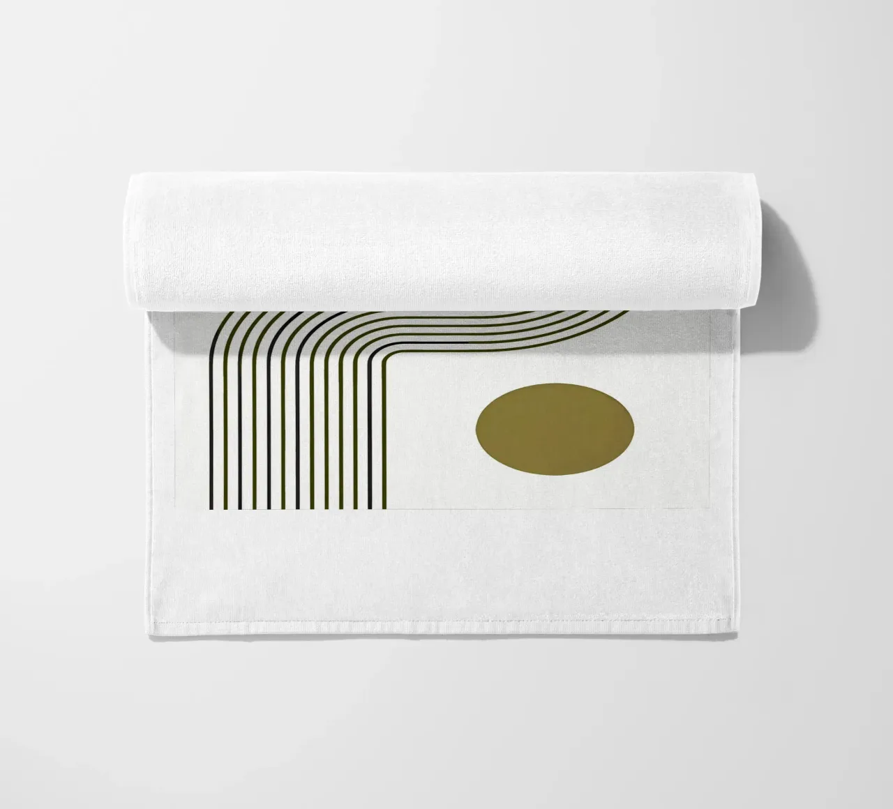 Harmonic Path beach towel by Sun Flower