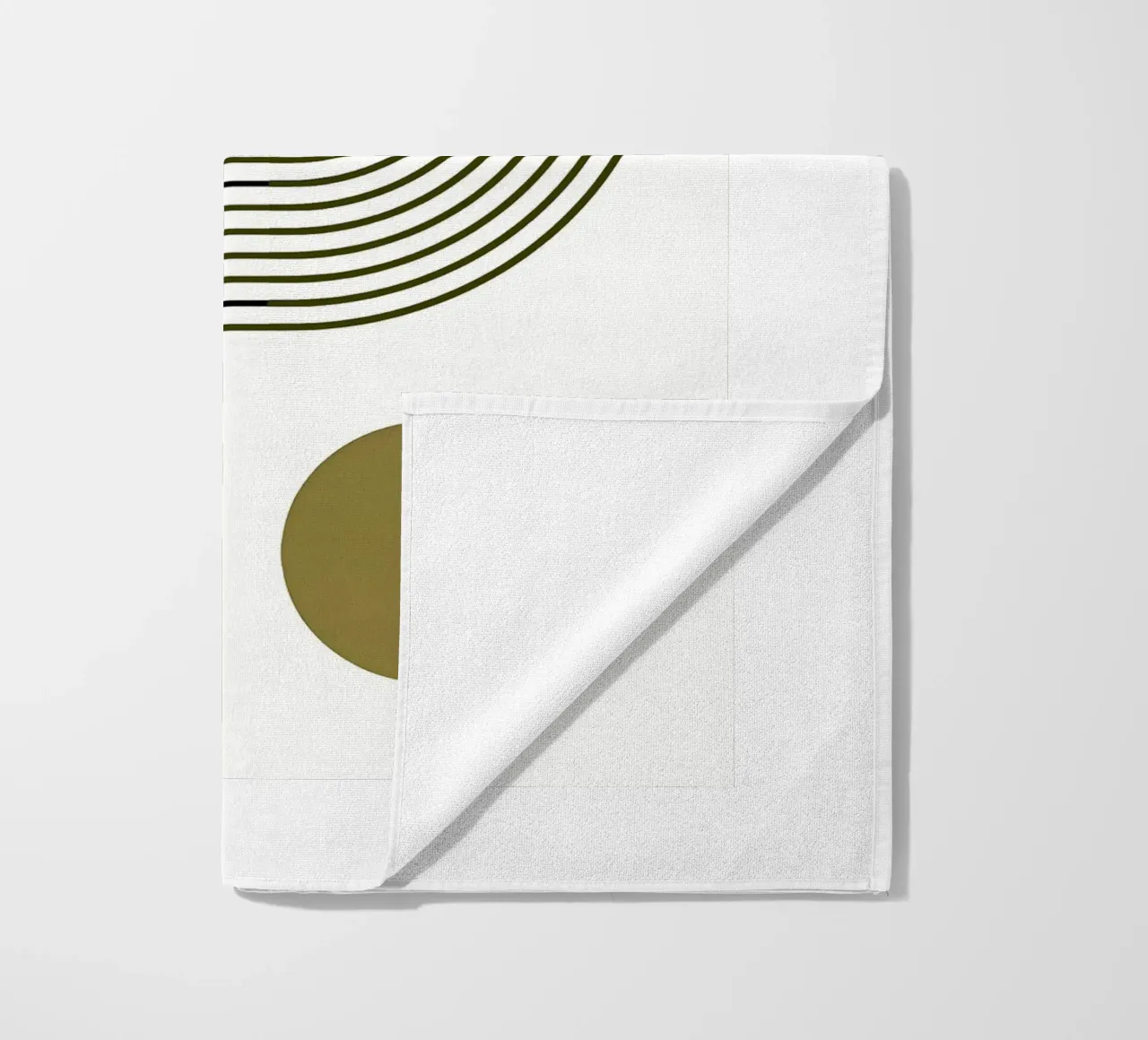 Harmonic Path beach towel by Sun Flower