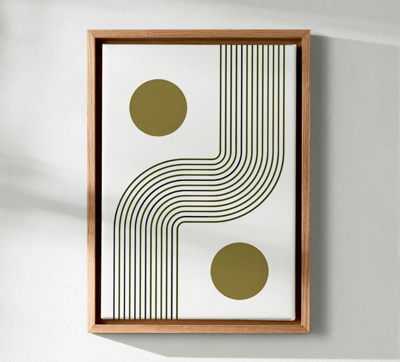 Harmonic Path canvas by Sun Flower